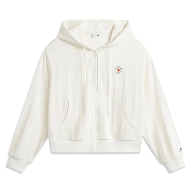 Li Ning Sports Trendy Collection Sweatshirt Women's Ivory