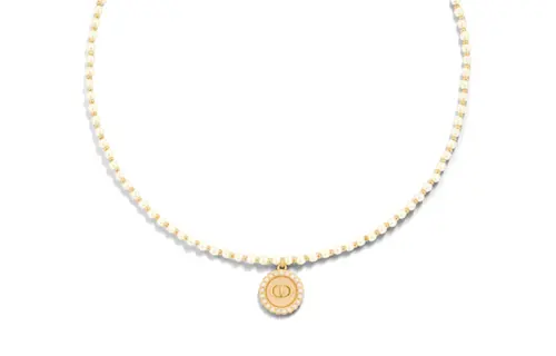 DIOR Metal Necklaces Women's Gold
