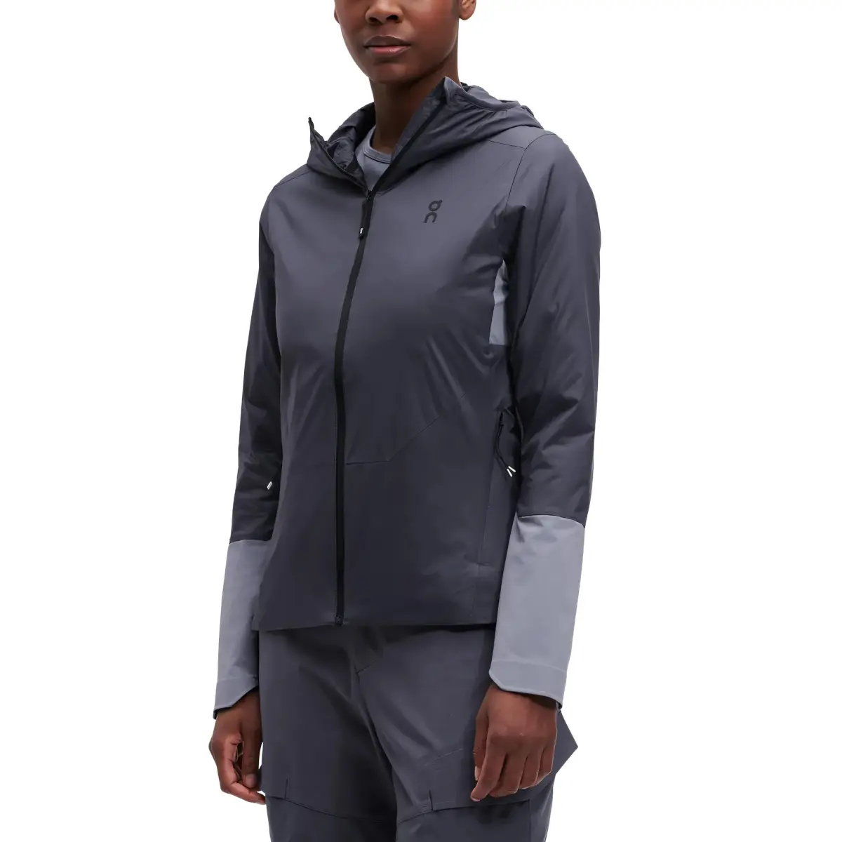 On Jacket Women's Flint Purple/Granite Gray