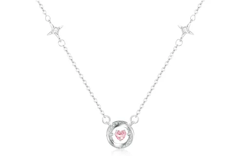 TEEX Clear Quartz Necklaces Unisex