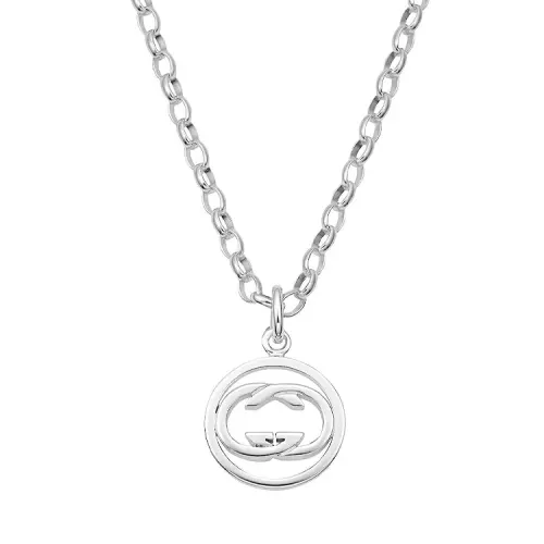 GUCCI GG Necklaces Unisex Silver
