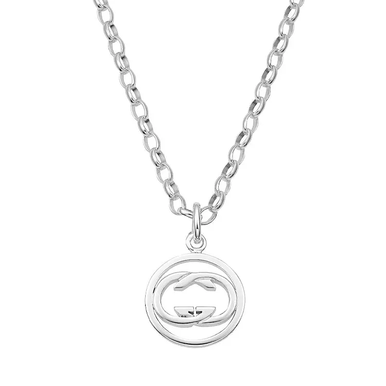 GUCCI GG Necklaces Unisex Silver