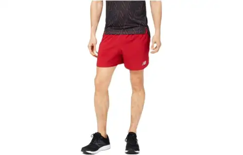 New Balance Casual Shorts Men's Red Moderate