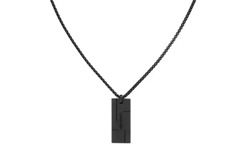 CALVIN KLEIN Stainless Steel Gold Plated Steel Niche, Trendy, Versatile, Necklace Unisex