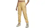 Jordan Brooklyn Knitted Sweatpants Women's Apricot Moderate Cuffed Pants