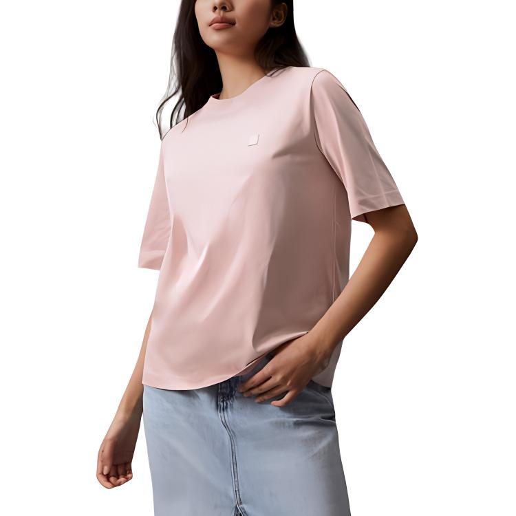 Женская футболка CALVIN KLEIN (розовая)