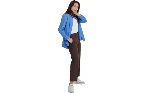 UNIQLO Suit Pants Women's Dark Umber