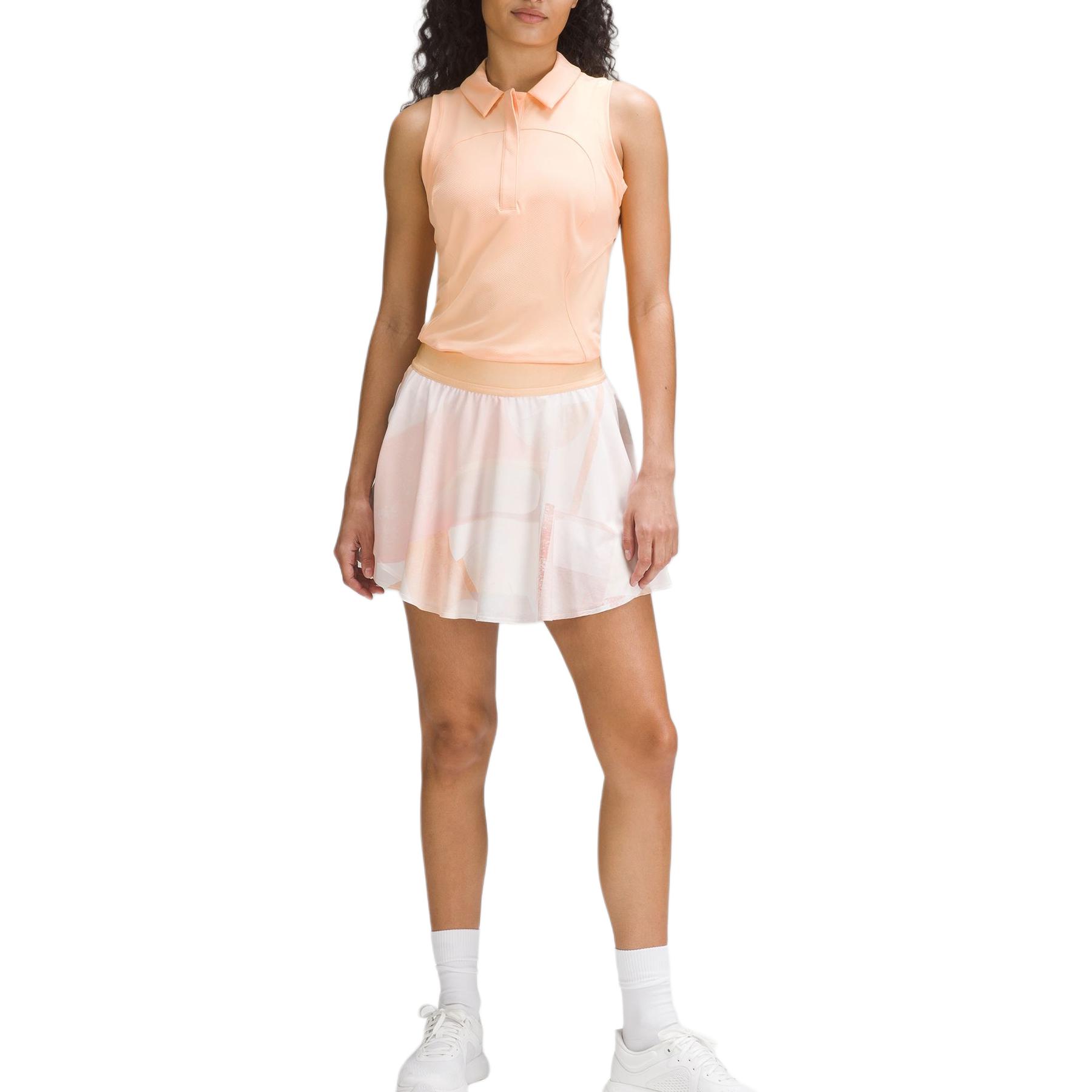 Lululemon Courtcore Tennis Skirt Women’s Light Pink Mixed Color
