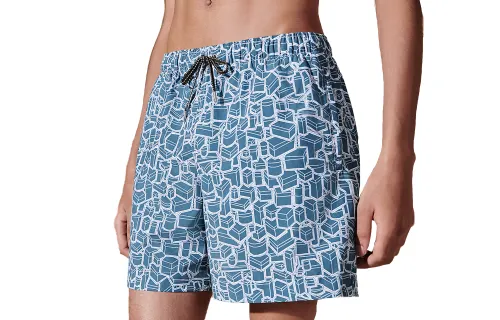 HERMES SS24 Casual Shorts Men's Cobalt Blue