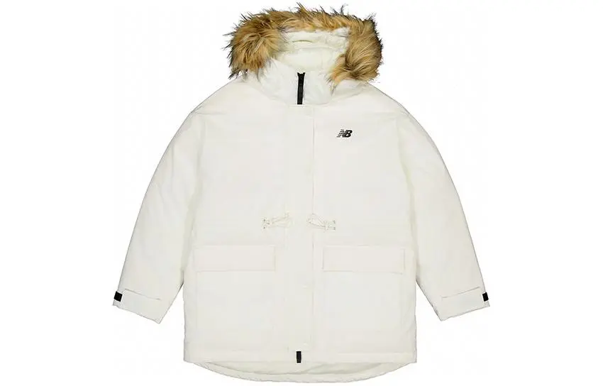 New Balance Warm Mid Down Jacket Women's White