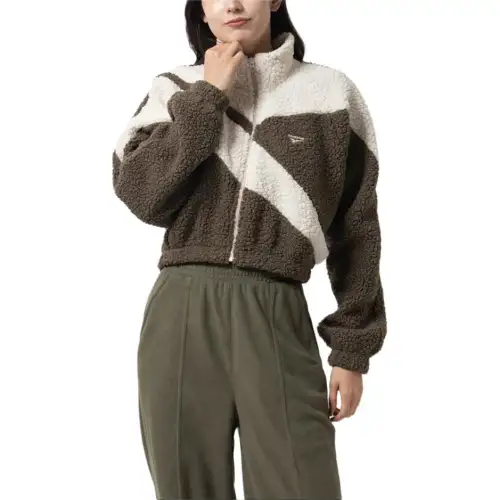 Reebok Velvet feel Coat Women's Army Green