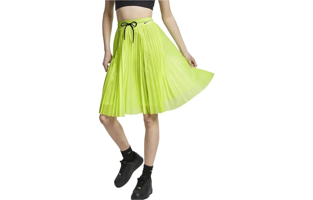 Nike Casual Short Skirts Women's Neon Yellow