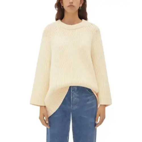 Bottega Veneta FW23 Sweater Women's Ecru