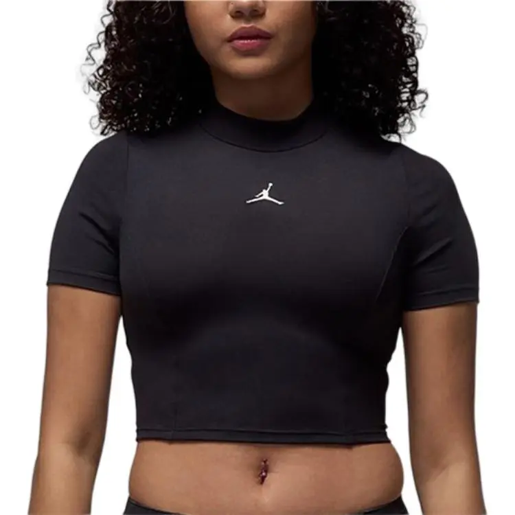 Jordan Women's Short Sleeve Knit Crop Top
