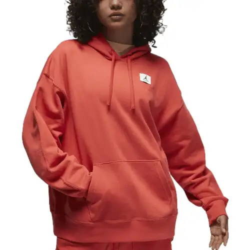 Jordan Flight Fleece logo-patch hoodie
