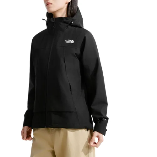 THE NORTH FACE Dryvent Waterproof Windbreaker Jacket Women's Cosmic Black