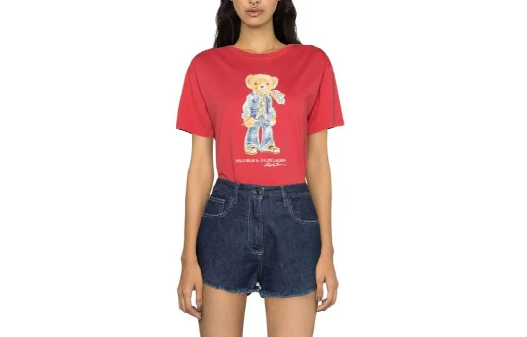Polo Ralph Lauren SS23 T Shirt Women's Red