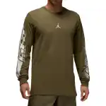 Jordan MVP T Shirts Men's Green Crew Neck Moderate
