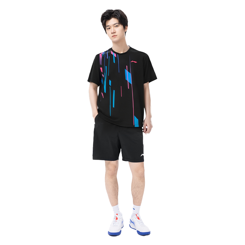 Li Ning Badminton Collection Badminton Jersey Unisex Top+Shorts