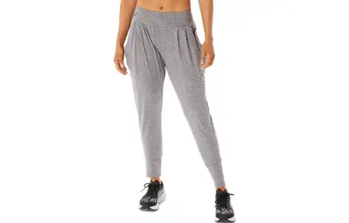 ASICS Soft Stretch Knit Pant Casual Pants Women's Gray