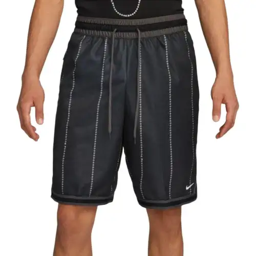 Nike Nike, sports ultra light breathable basketball black trousers, drawstring, with your logo imprint, absorbs sweat and smell, UV protection, loose fit