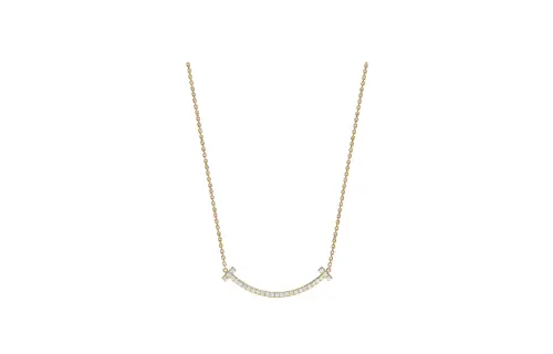 TIFFANY & CO. T Necklaces Women's
