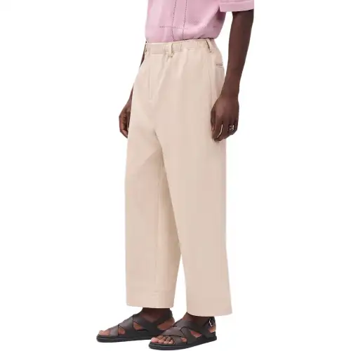 HERMES Casual Pants Men's Beige