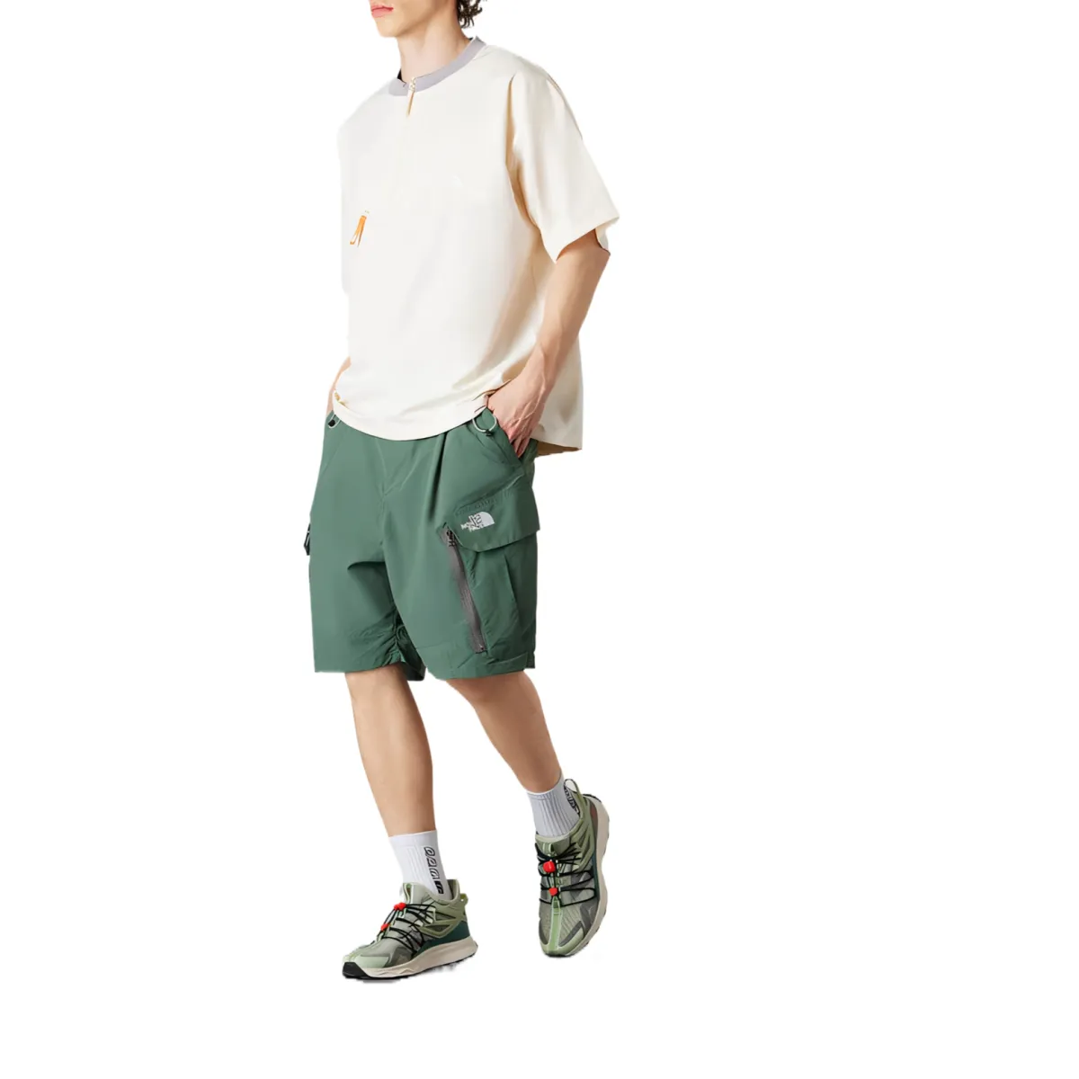 THE NORTH FACE Urban Exploration SS25 T Shirt Men's Dune White