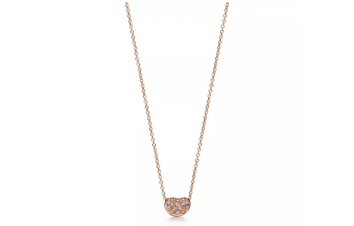 TIFFANY & CO. Elsa Peretti® Necklaces Women's Rose Gold