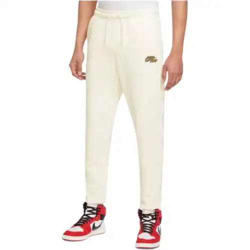 Jordan Casual Pants Men's Ecru Moderate Cuffed Pants