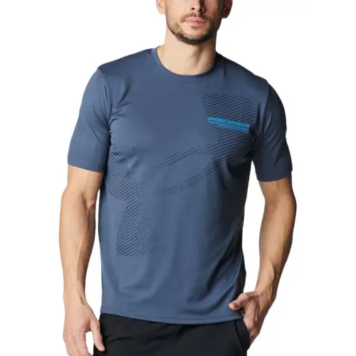 Under Armour Tech SS25 T Shirt Men's Heavy Gray