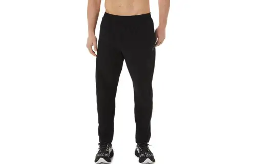 ASICS Knitted Sweatpants Men's Performance Black Moderate Cuffed Pants