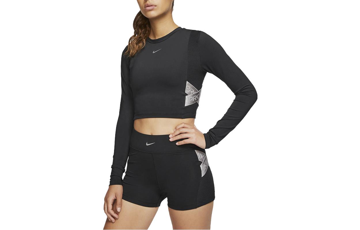 Женский лонгслив Nike (черный)