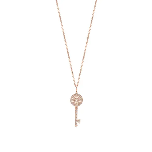 TIFFANY & CO. Keys Karat Gold Necklaces Women's