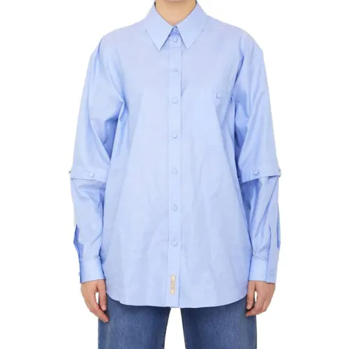 GUCCI Detachable Sleeved Buttoned Shirt