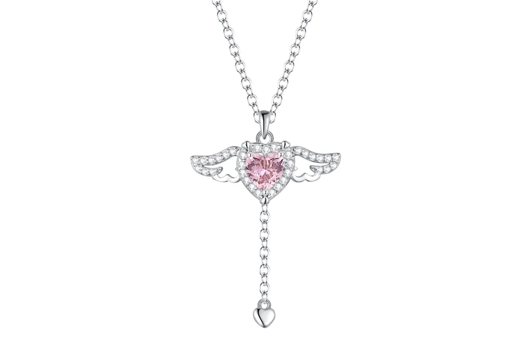 ZEGL 925 Silver Cubic Zirconia Necklaces Women's