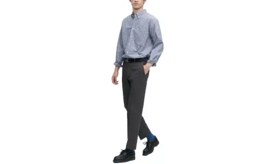 UNIQLO Suit Pants Men's Sky Gray
