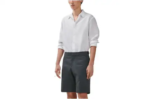 HERMES Casual Shorts Men's Black