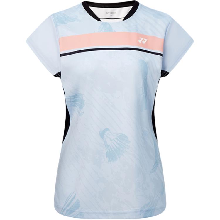 YONEX Badminton Jerseys Women's Pearl Blue Moderate