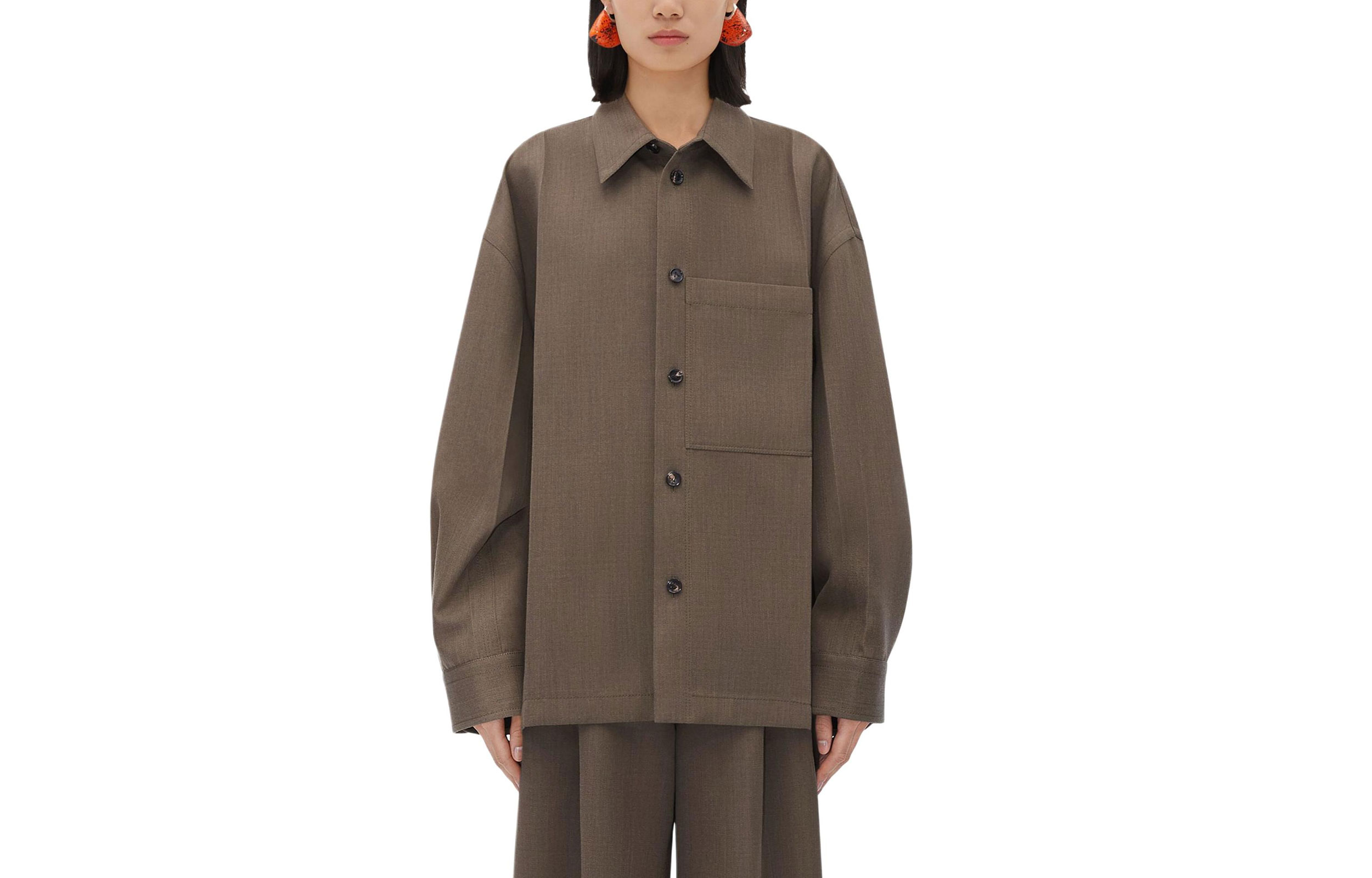 Bottega Veneta SS24 Jackets & Coats Women's Milkweed Brown