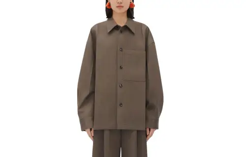 Bottega Veneta SS24 Jackets & Coats Women's Milkweed Brown