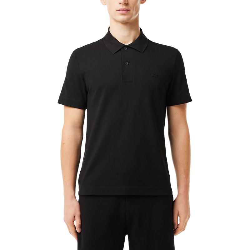 LACOSTE Logo Patch Short Sleeved Polo Shirt