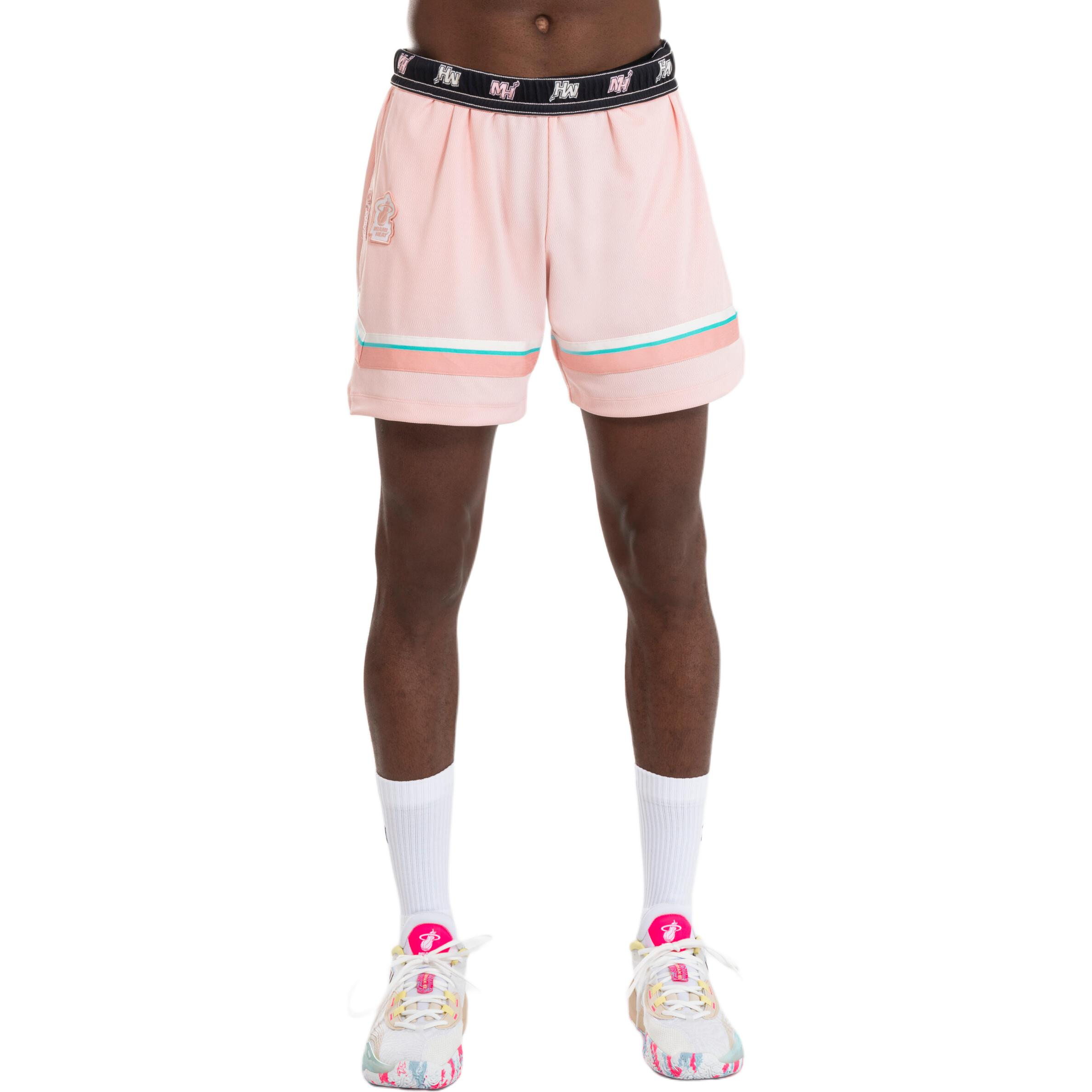 DECATHLON x NBA Basketball Shorts Unisex Pearl Powder
