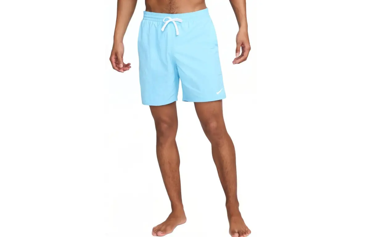 Nike Beach Shorts Men's Aquarius Blue/White