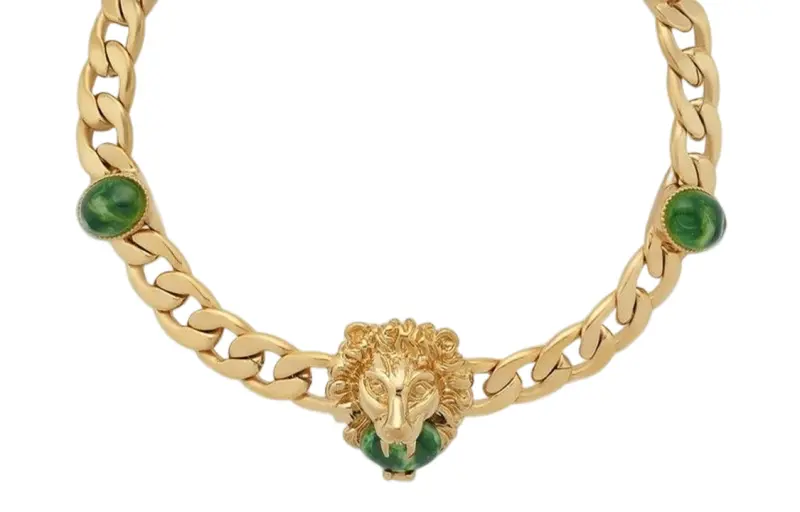 GUCCI Necklaces Women's Gold