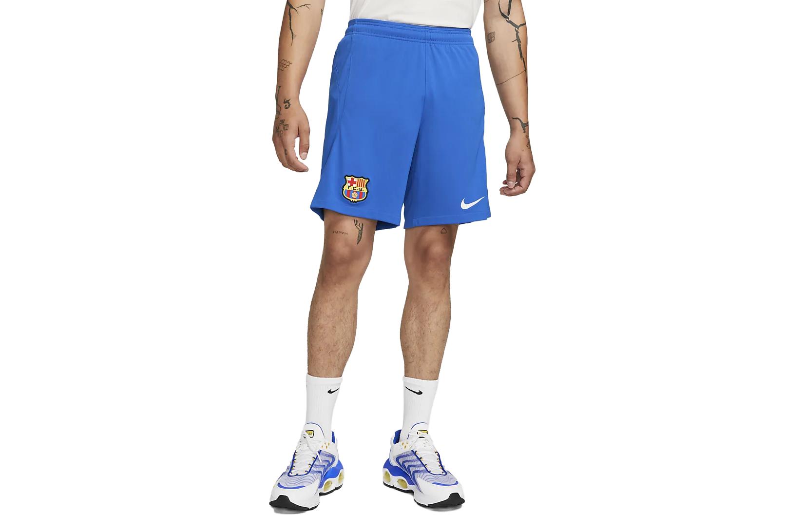 Nike Soccer Bottoms Men's Royal Blue Moderate Straight Fit Pants