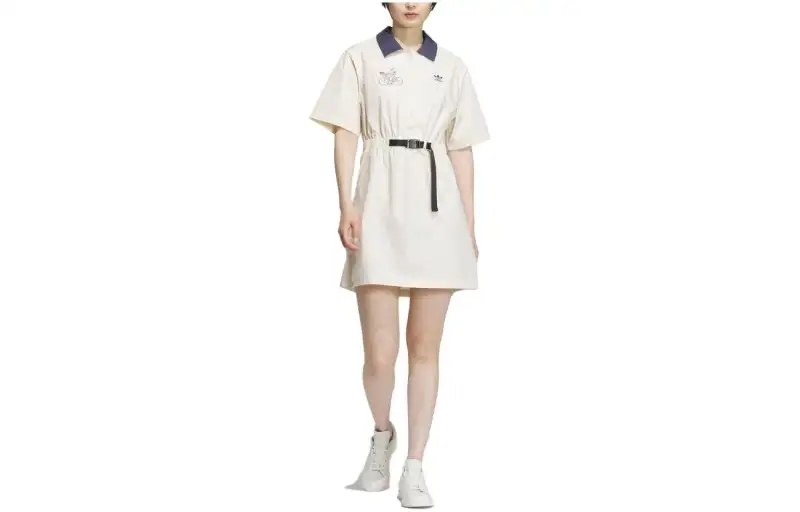 Adidas Originals x NAGABA Short Sleeved Dress Women's Wonder White