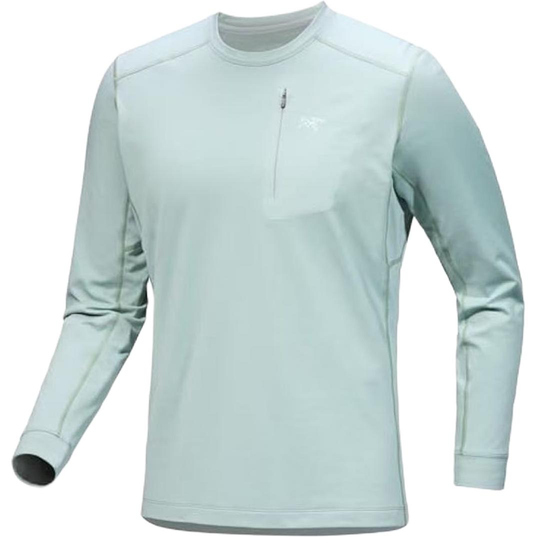 Мужской свитшот Arcteryx RHO LT CREW NECK (черный)