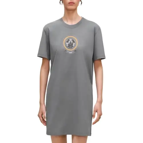 HERMES FW25 Short Sleeved Dress Women's
