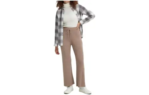UNIQLO Casual Pants Women's Khaki Moderate Straight Fit Pants